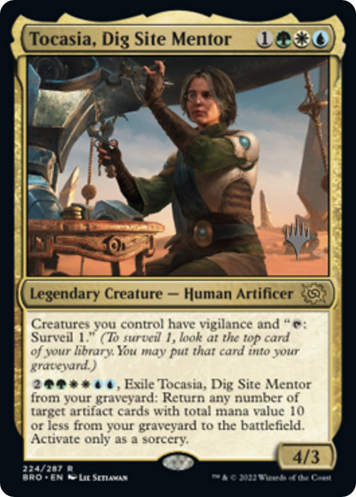 Tocasia, Dig Site Mentor [The Brothers' War: Promo Pack]