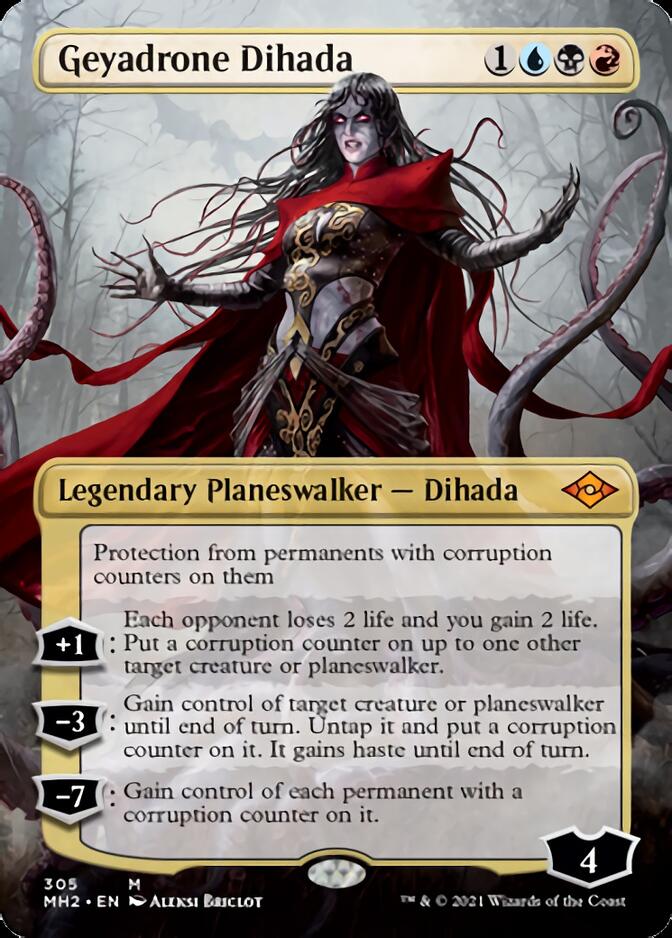 Geyadrone Dihada (Borderless) [Modern Horizons 2] (MH2 305)