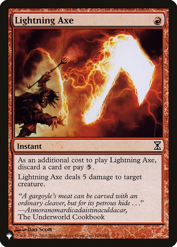 Lightning Axe [The List] (LTSP 168)