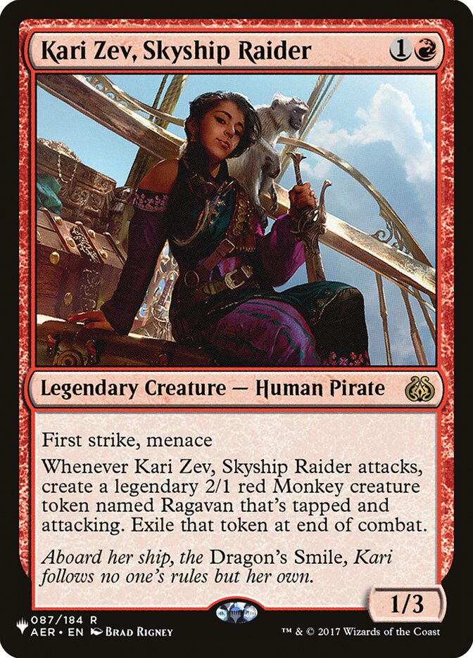 Kari Zev, Skyship Raider [The List] (LAER 87)