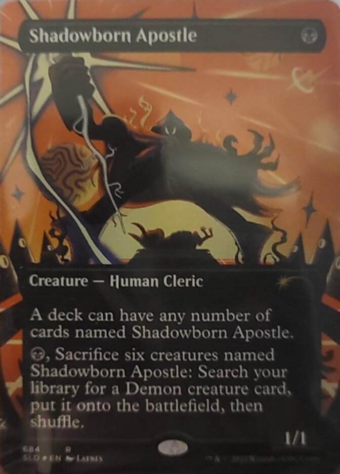 Shadowborn Apostle (Borderless) [Secret Lair Drop Promos]