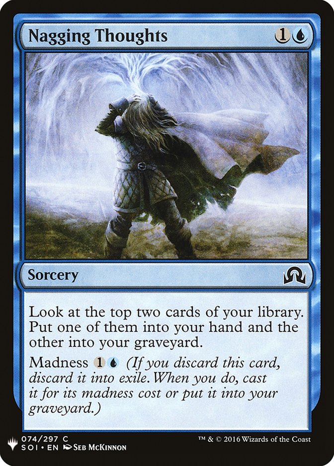 Nagging Thoughts [Mystery Booster] (MB1 442)