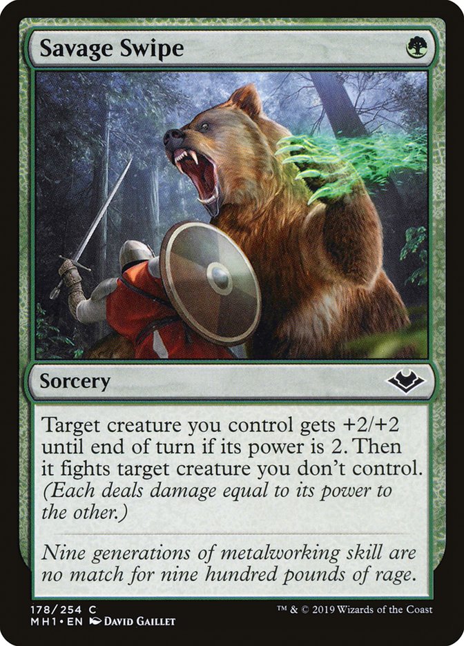 Savage Swipe [Modern Horizons] (MH1 178)