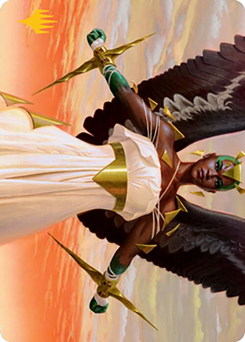 Glorious Enforcer Art Card (Gold-Stamped Signature) [Modern Horizons 2 Art Series] (AMH2 2)