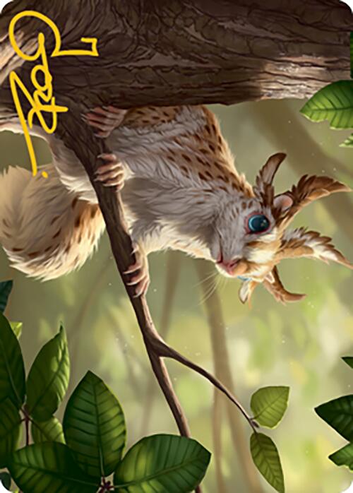 Squirrel Sovereign Art Card (Gold-Stamped Signature) [Modern Horizons 2 Art Series] (AMH2 71)