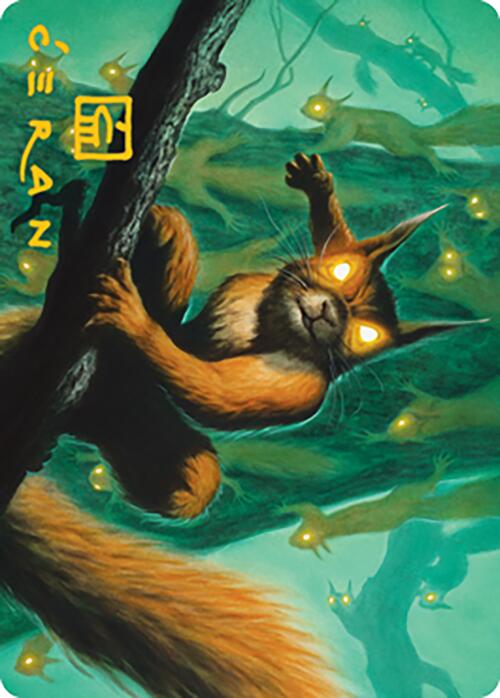 Chatterstorm Art Card (Gold-Stamped Signature) [Modern Horizons 2 Art Series] (AMH2 69)