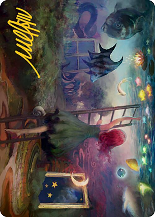 Lucid Dreams Art Card (Gold-Stamped Signature) [Modern Horizons 2 Art Series] (AMH2 14)
