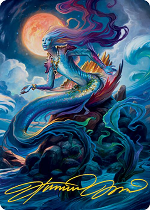 Svyelun of Sea and Sky Art Card (24) (Gold-Stamped Signature) [Modern Horizons 2 Art Series] (AMH2 24)