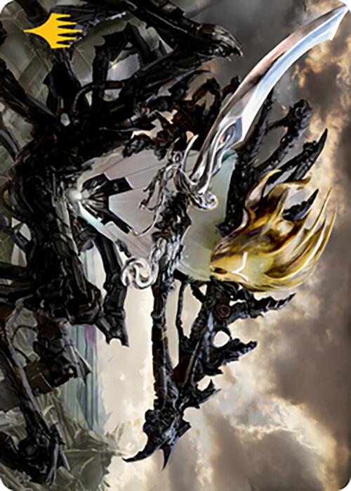 Kaldra Compleat Art Card (Gold-Stamped Signature) [Modern Horizons 2 Art Series] (AMH2 61)
