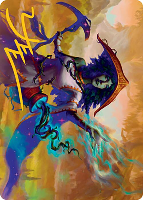 Sythis, Harvest's Hand Art Card (Gold-Stamped Signature) [Modern Horizons 2 Art Series] (AMH2 59)