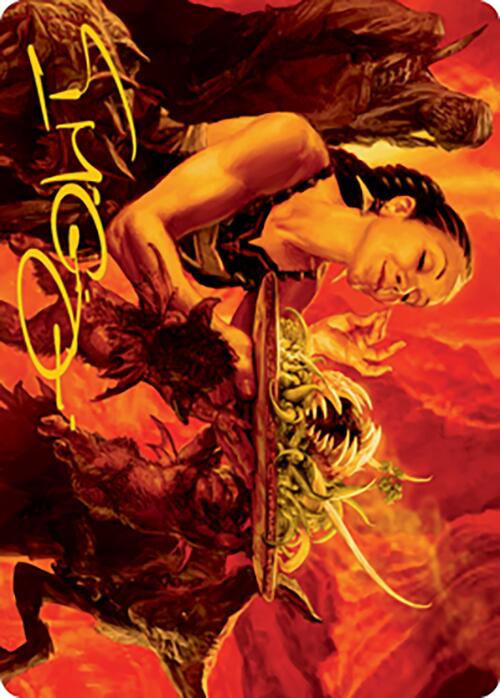 Chef's Kiss Art Card (Gold-Stamped Signature) [Modern Horizons 2 Art Series] (AMH2 34)