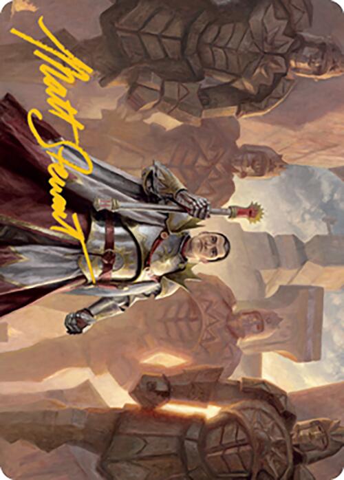 General Ferrous Rokiric Art Card (Gold-Stamped Signature) [Modern Horizons 2 Art Series] (AMH2 52)