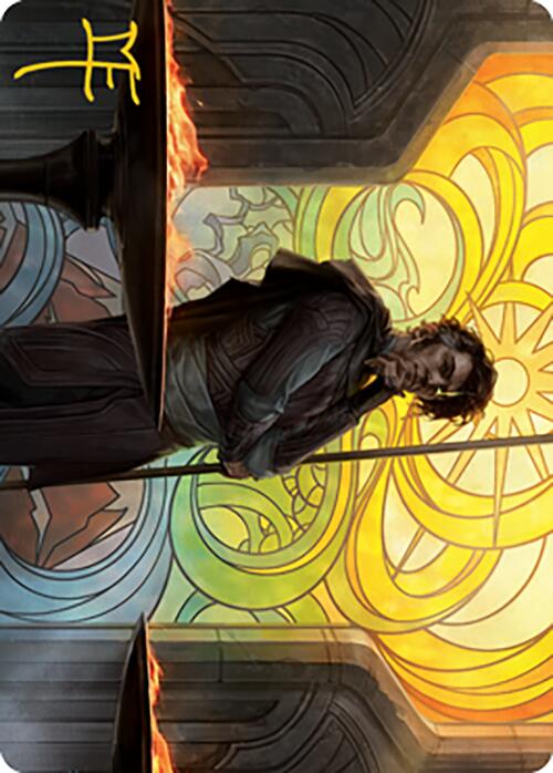 Garth One-Eye Art Card (Gold-Stamped Signature) [Modern Horizons 2 Art Series] (AMH2 51)