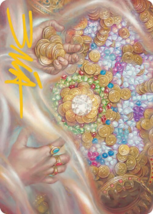 Strike It Rich Art Card (Gold-Stamped Signature) [Modern Horizons 2 Art Series] (AMH2 36)