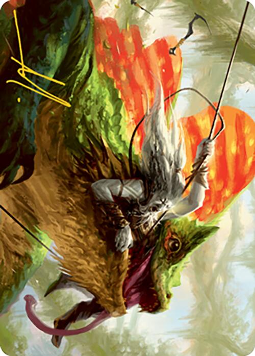 Captured by Lagacs Art Card (Gold-Stamped Signature) [Modern Horizons 2 Art Series] (AMH2 46)