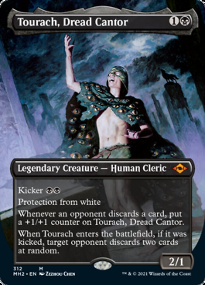 Tourach, Dread Cantor (Borderless) [Modern Horizons 2] (MH2 312)