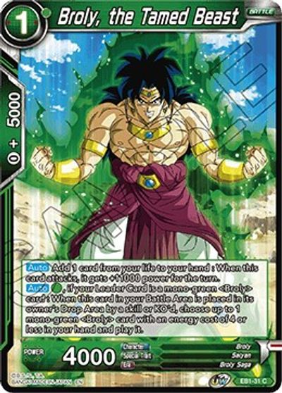 Broly, the Tamed Beast [EB1-31]
