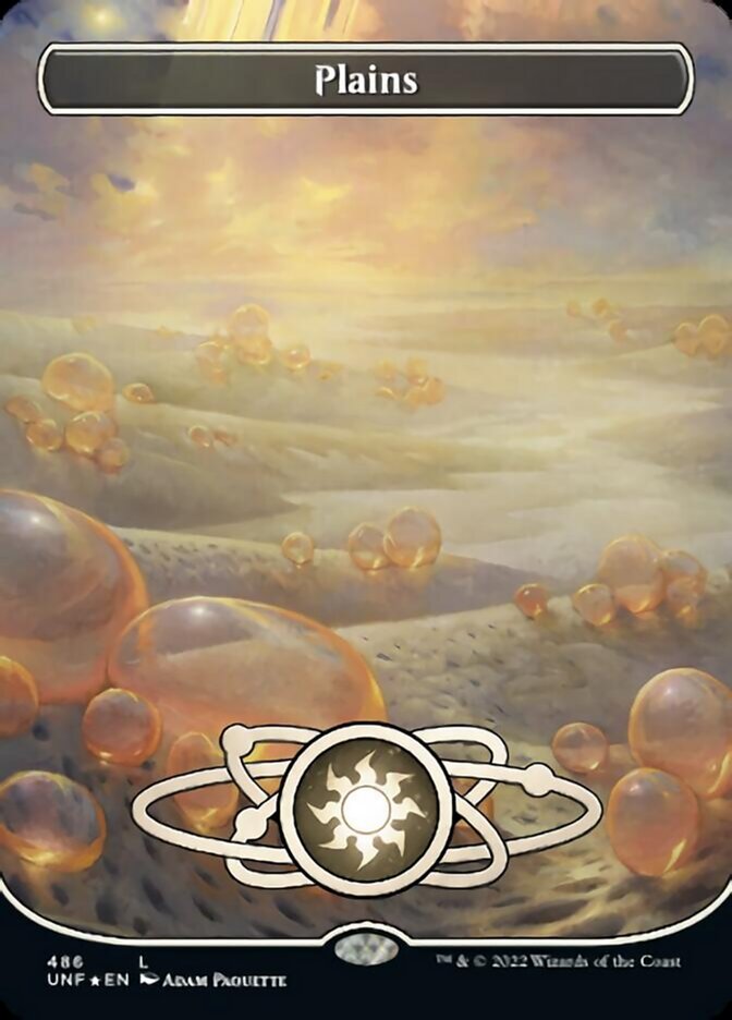 Plains (Planetary Space-ic Land) (Galaxy Foil) (235) [Unfinity]