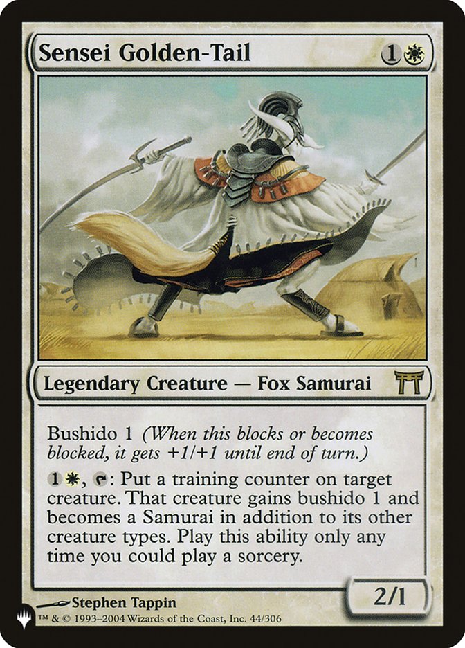 Sensei Golden-Tail [The List] (LCHK 44)