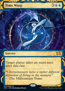 Time Warp (Etched Foil) [Strixhaven Mystical Archive] (STA 22)