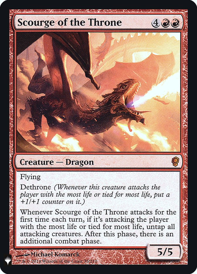 Scourge of the Throne [Mystery Booster] (FMB1 58)