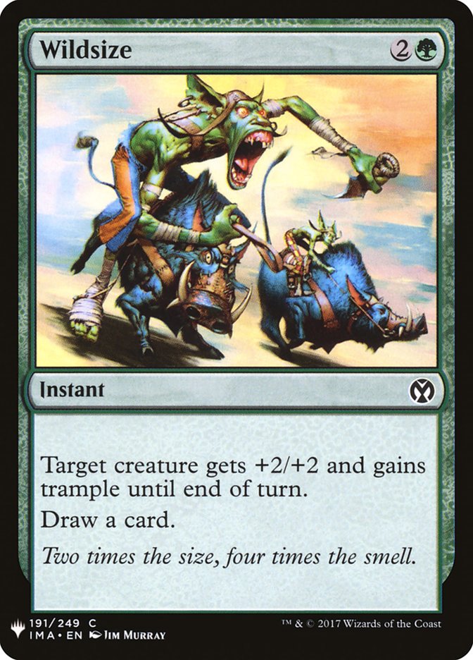 Wildsize [Mystery Booster] (MB1 1374)