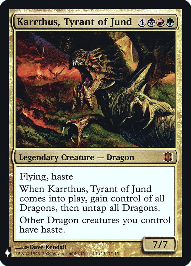 Karrthus, Tyrant of Jund [Mystery Booster] (FMB1 87)