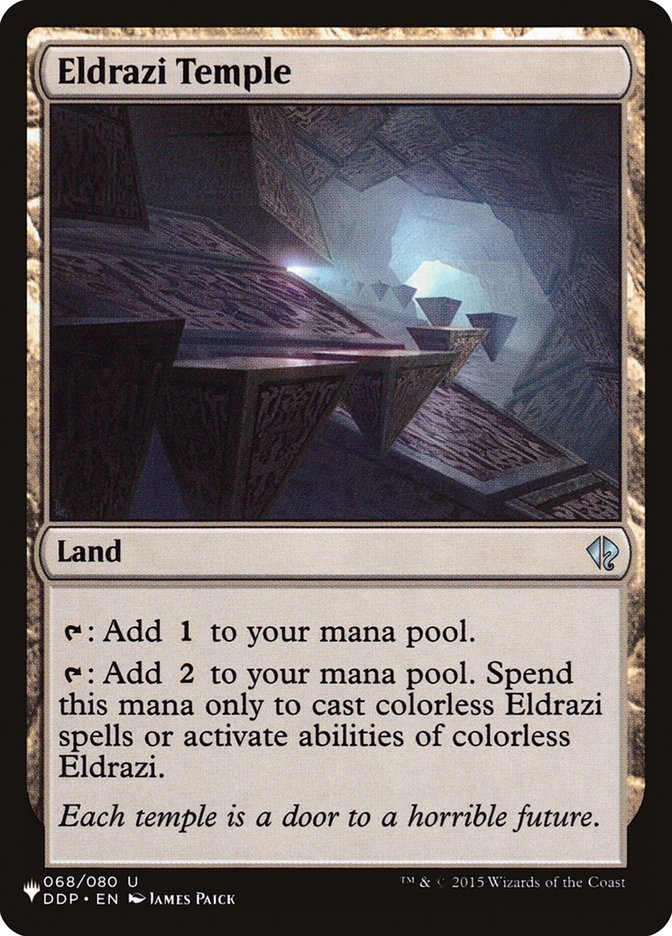 Eldrazi Temple [The List] (LDDP 68)