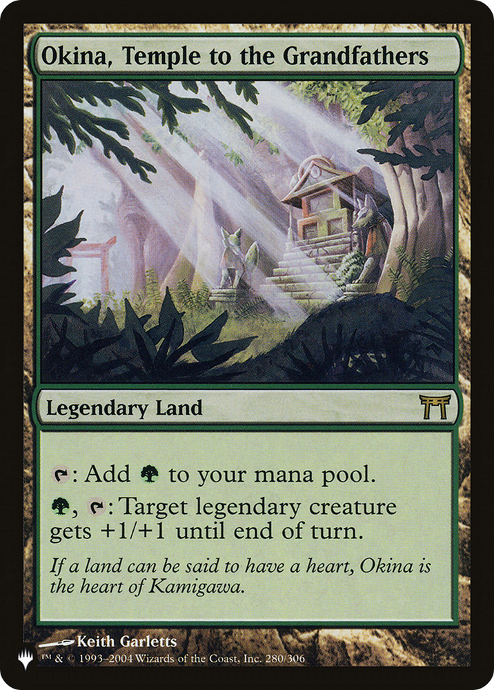 Okina, Temple to the Grandfathers [The List] (LCHK 280)