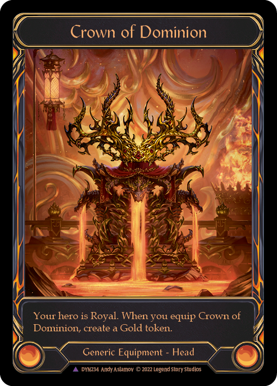 Crown of Dominion [DYN234] (Dynasty)  Cold Foil
