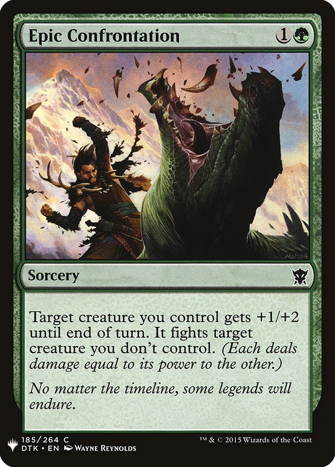 Epic Confrontation [Mystery Booster] (MB1 1198)