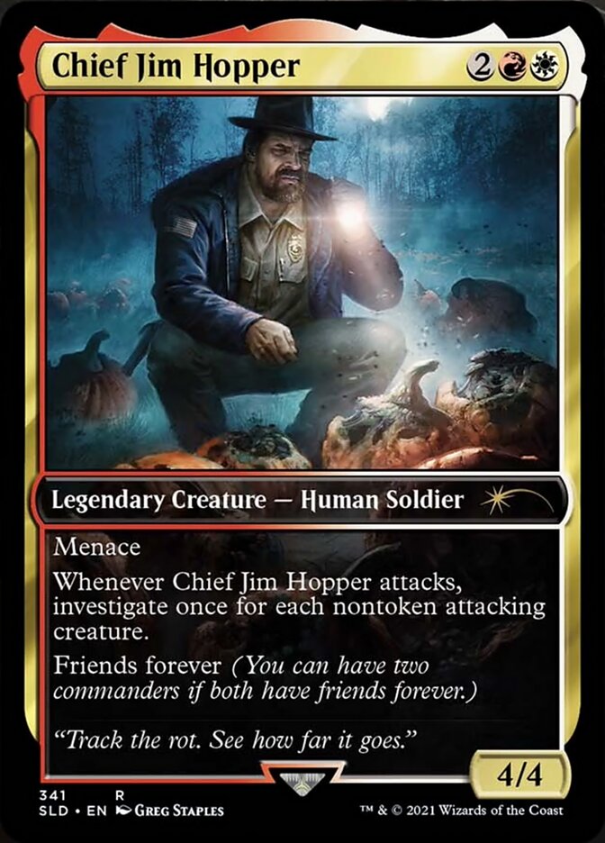 Chief Jim Hopper [Secret Lair Drop] (SLD 341)