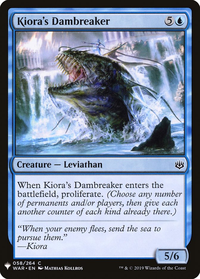 Kiora's Dambreaker [Mystery Booster] (MB1 413)