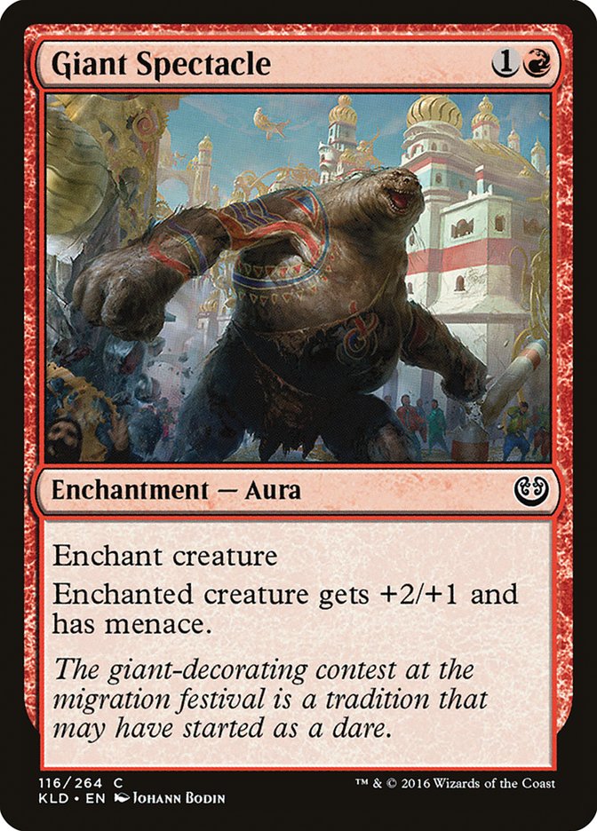 Giant Spectacle [Kaladesh] (KLD 116)
