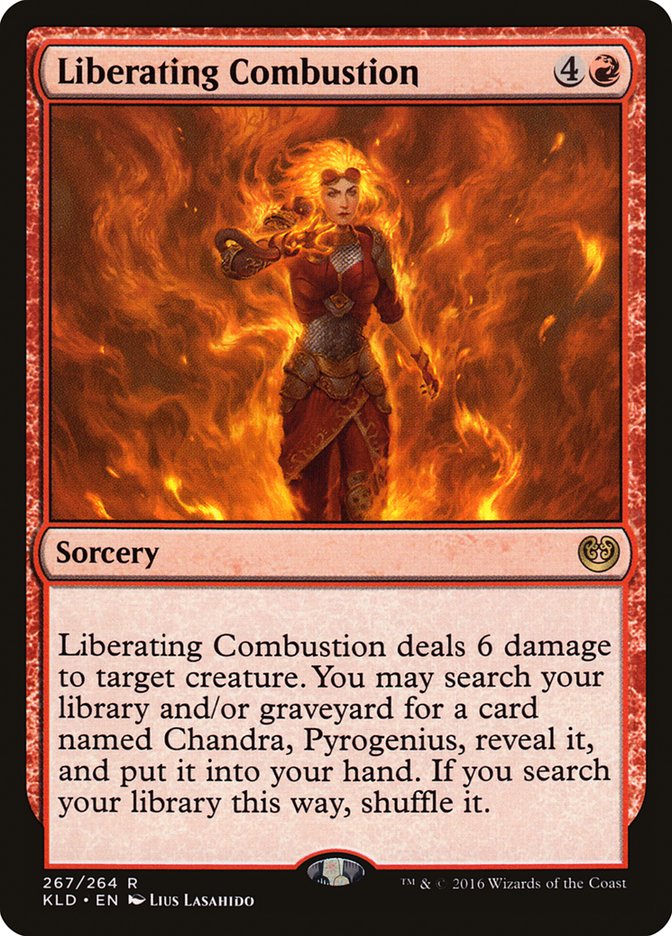 Liberating Combustion [Kaladesh] (KLD 267)