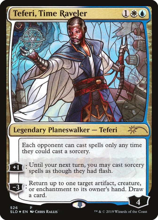 Teferi, Time Raveler (Secret Lair) [Secret Lair Drop Promos] (PSLD 526)