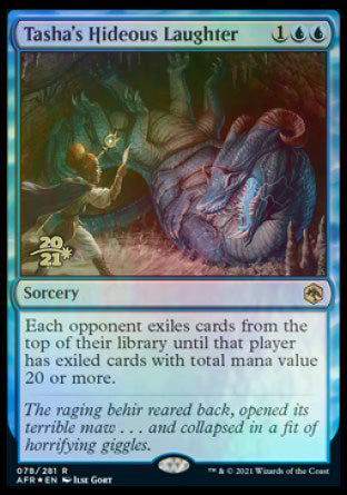 Tasha's Hideous Laughter [Dungeons & Dragons: Adventures in the Forgotten Realms Prerelease Promos] (PAFR 78)