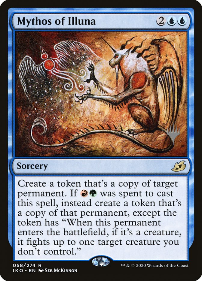 Mythos of Illuna (Promo Pack) [Ikoria: Lair of Behemoths Promos] (PIKO 58P)
