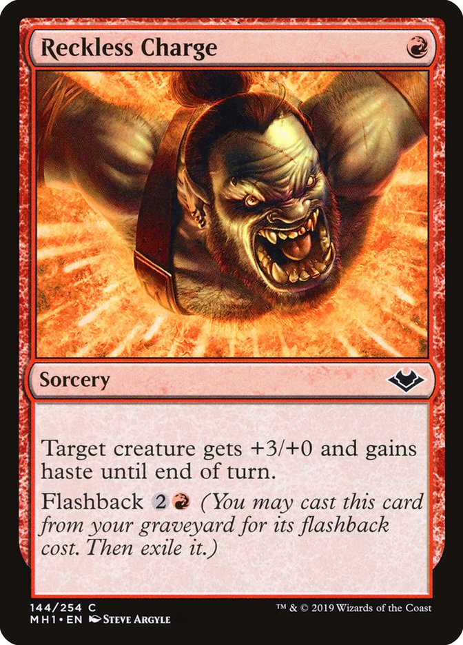 Reckless Charge [Modern Horizons] (MH1 144)