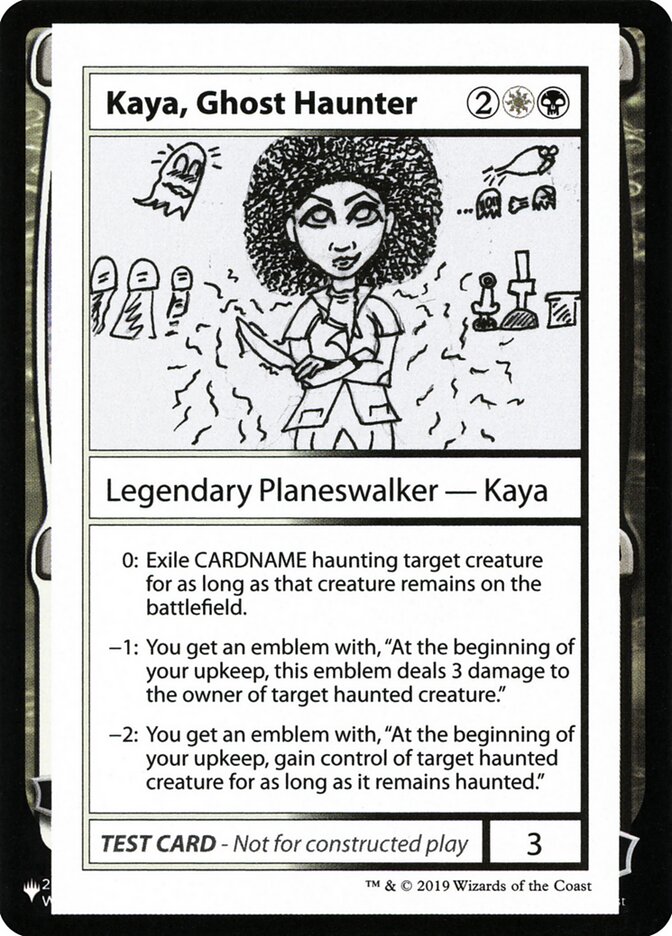 Kaya, Ghost Haunter [The List] (LCMB1 94)