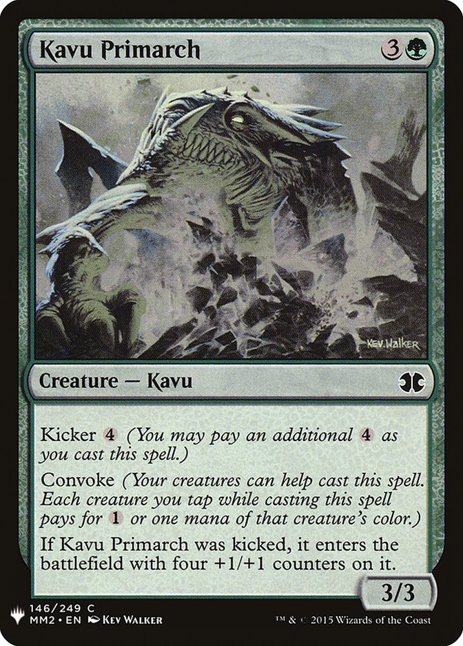 Kavu Primarch [Mystery Booster] (MB1 1248)