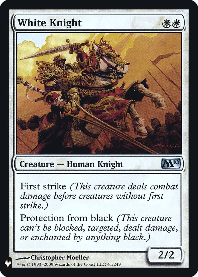 White Knight [Mystery Booster] (FMB1 19)