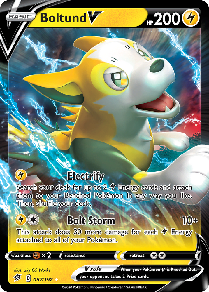Boltund V (67/192) [Sword & Shield: Rebel Clash]