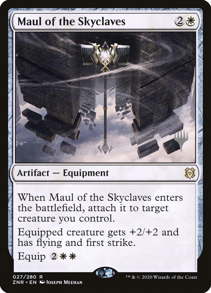 Maul of the Skyclaves (Promo Pack) [Zendikar Rising Promos] (PZNR 27P)