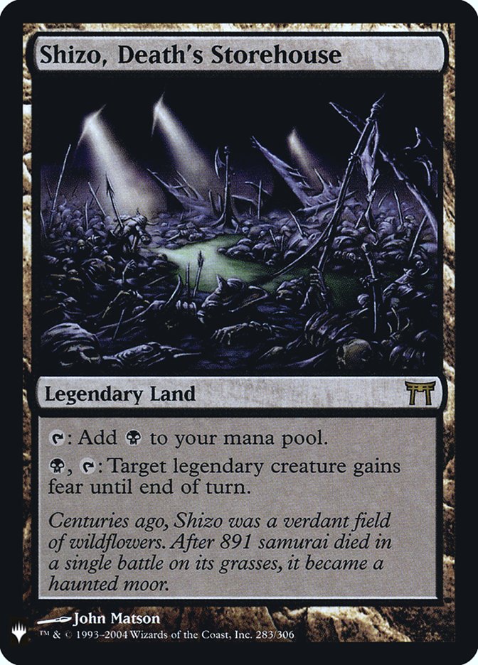 Shizo, Death's Storehouse [Mystery Booster] (FMB1 120)