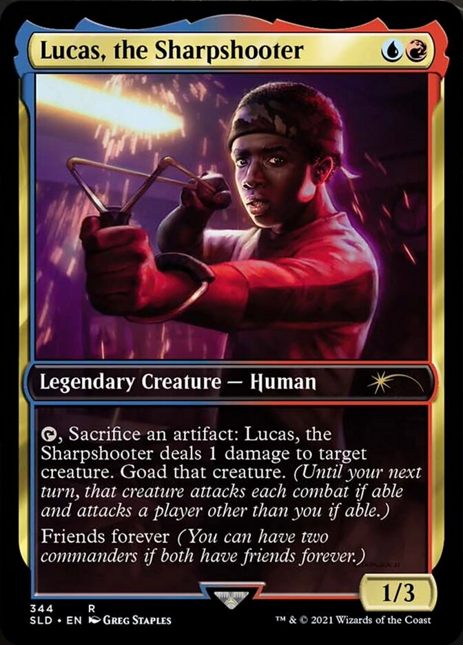 Lucas, the Sharpshooter [Secret Lair Drop] (SLD 344)