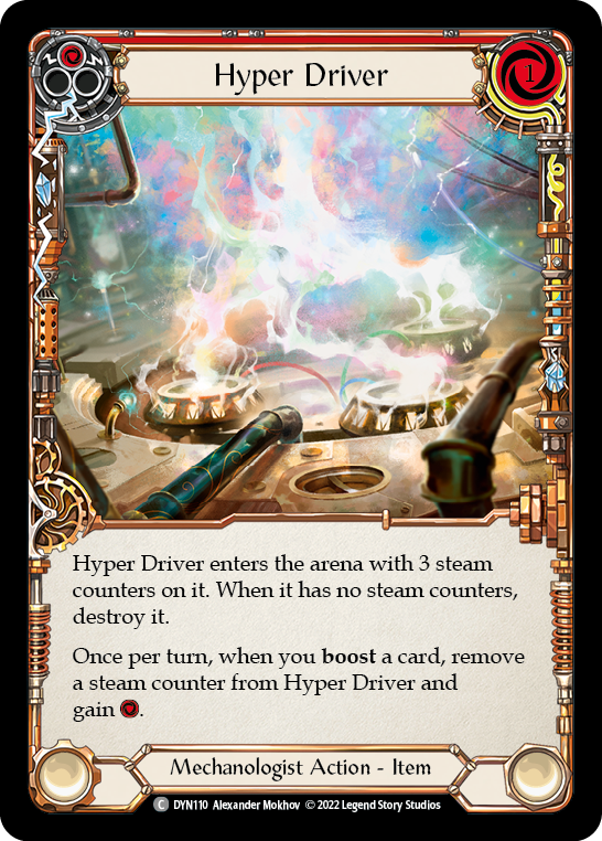 Hyper Driver [DYN110] (Dynasty)  Cold Foil