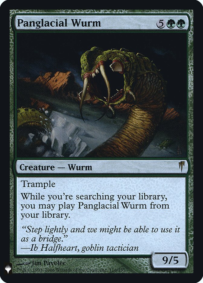Panglacial Wurm [Mystery Booster] (FMB1 75)