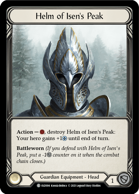 Helm of Isen's Peak [OLD004] 1st Edition Normal