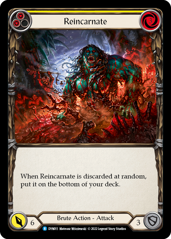 Reincarnate [DYN011] (Dynasty)  Rainbow Foil